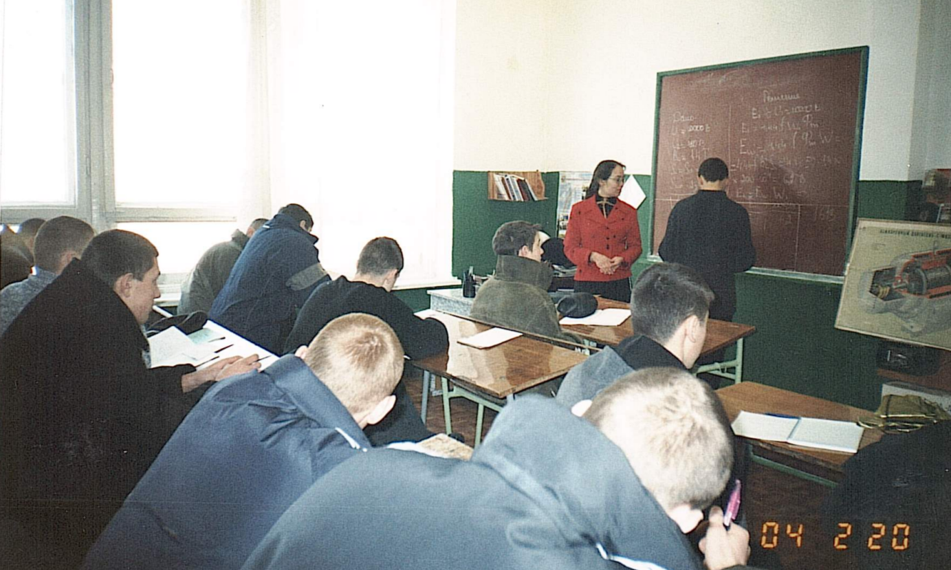 Фрагмент открытого урока Фарраховой Ф.Б по дисциплине «Электротехника» в гр. БУР-21