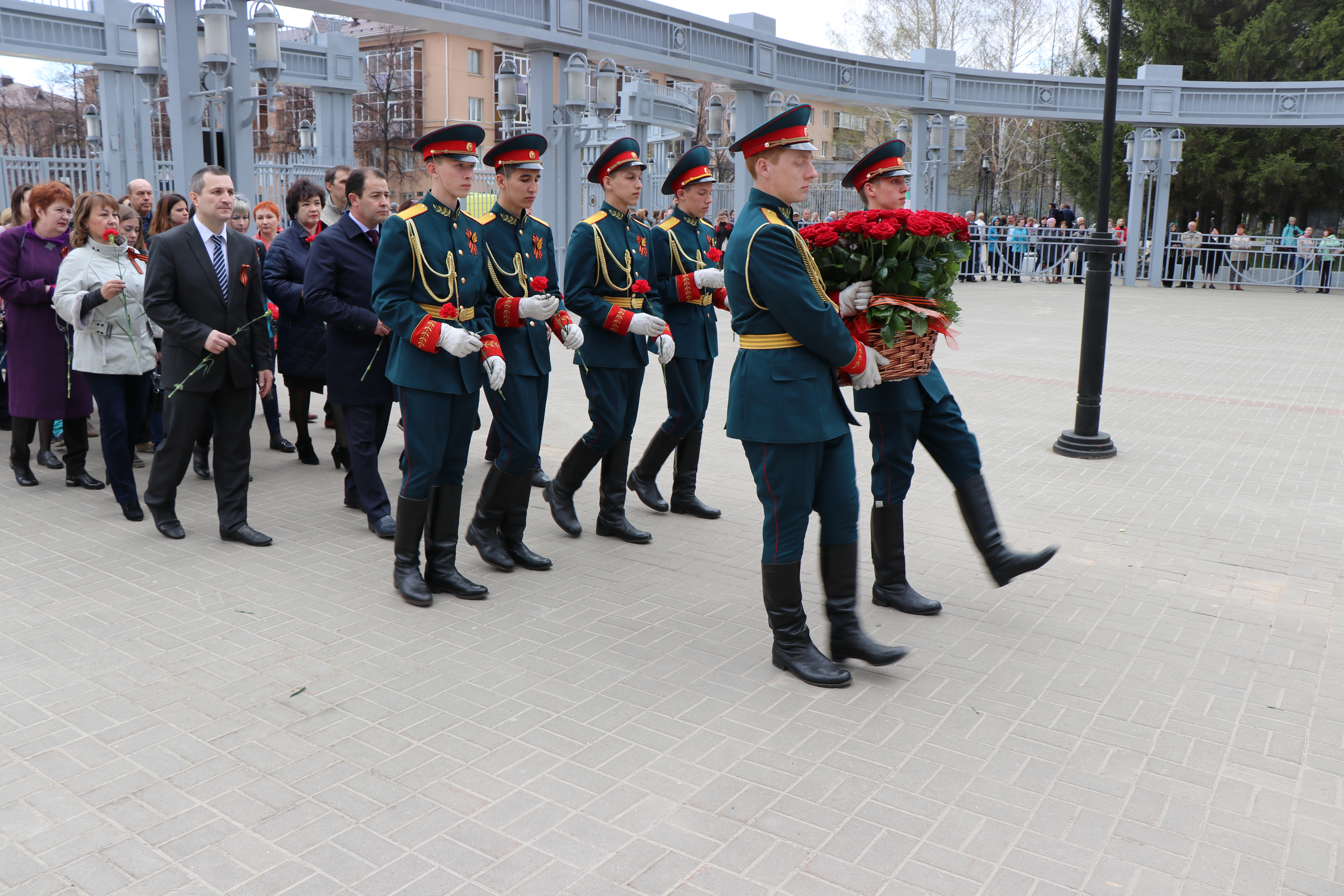 Празднование 73-летней годовщины победы в Великой Отечественной войне
