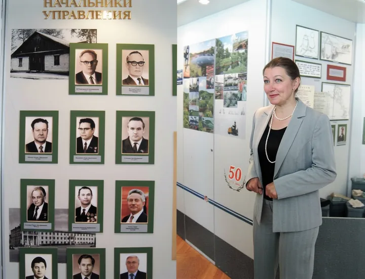 Стенд «Начальники управления»